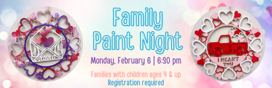 Family Paint Night February 2023