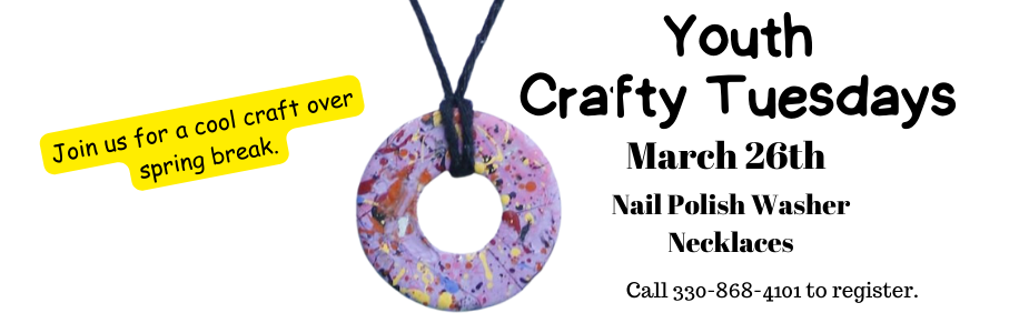 Colorful metal washer painted with purple and pink nail polish on a black cord